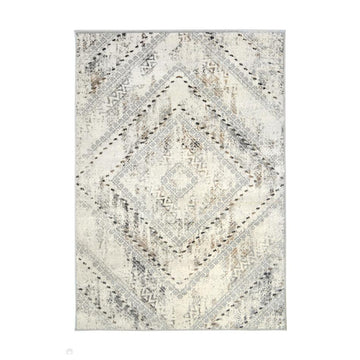 Abstract Square Grey Rug-Melrose-Rug Love - The Most Loved Rug Store